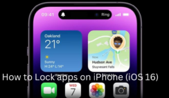 How to Lock Apps on iPhone (iOS16)
