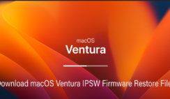 Download macOS Ventura IPSW Firmware Restore Files