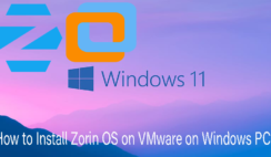 How to Install Zorin OS on VMware on Windows PC