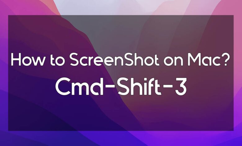 How To Screen shot On Mac Computer