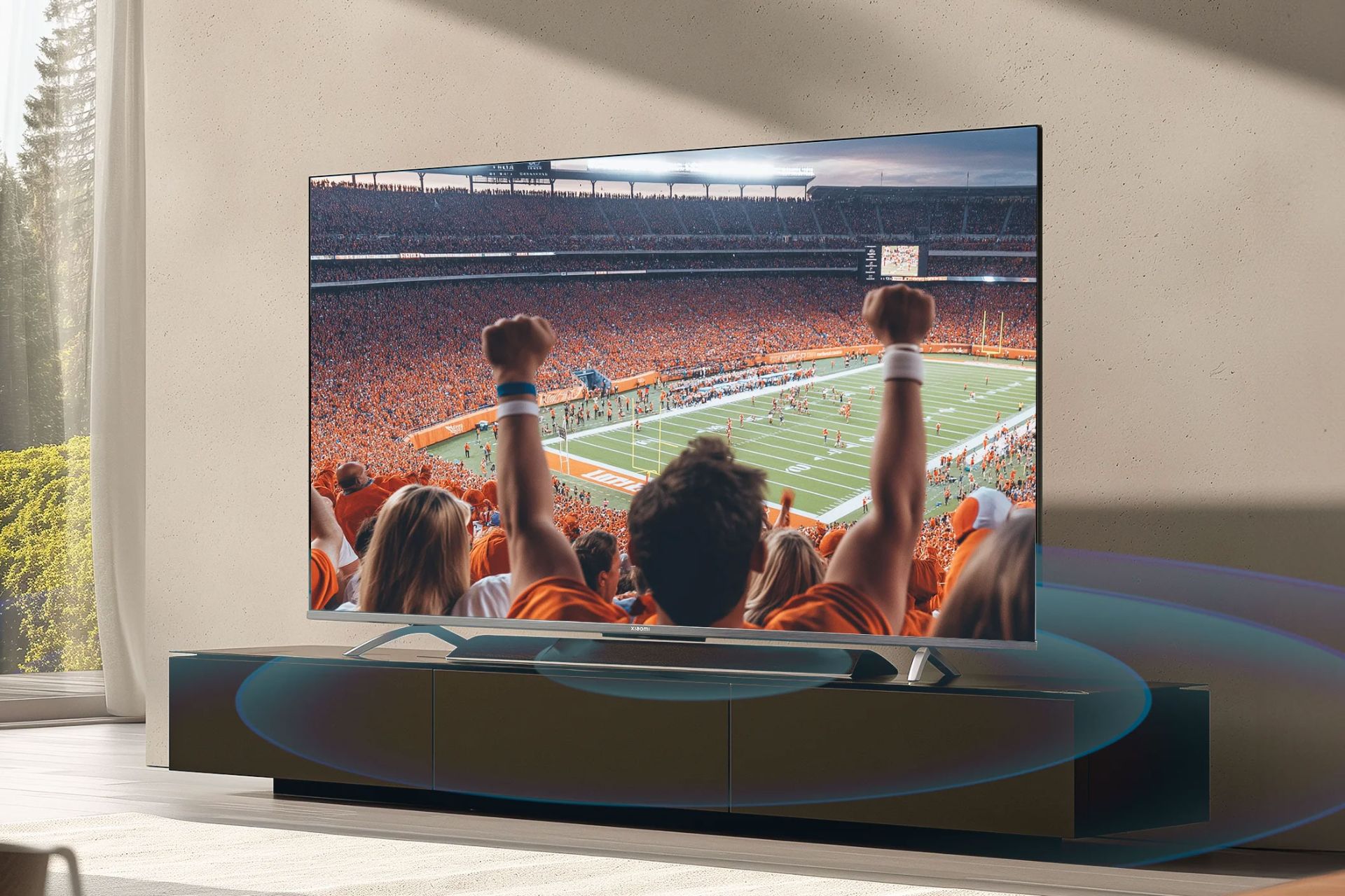 Watching American Football on Xiaomi X Pro Series QLED TV