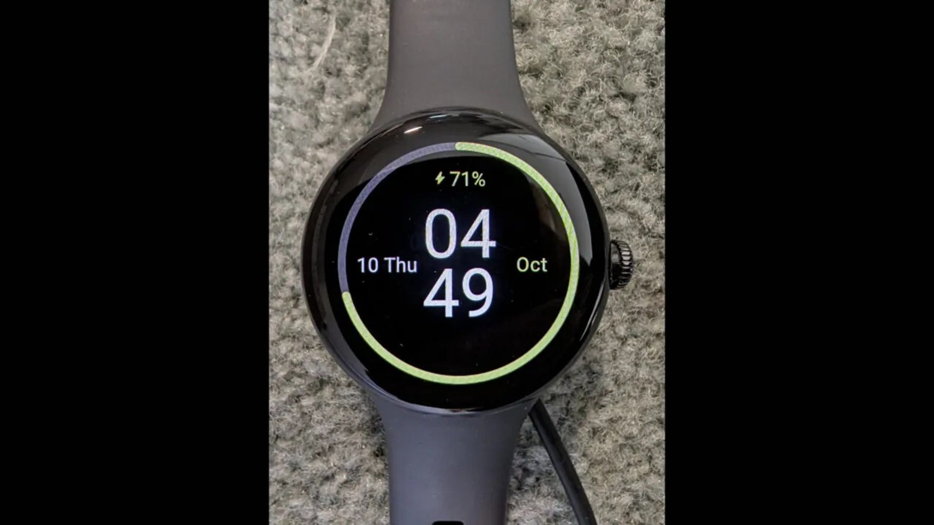 Image of Pixel Watch charging