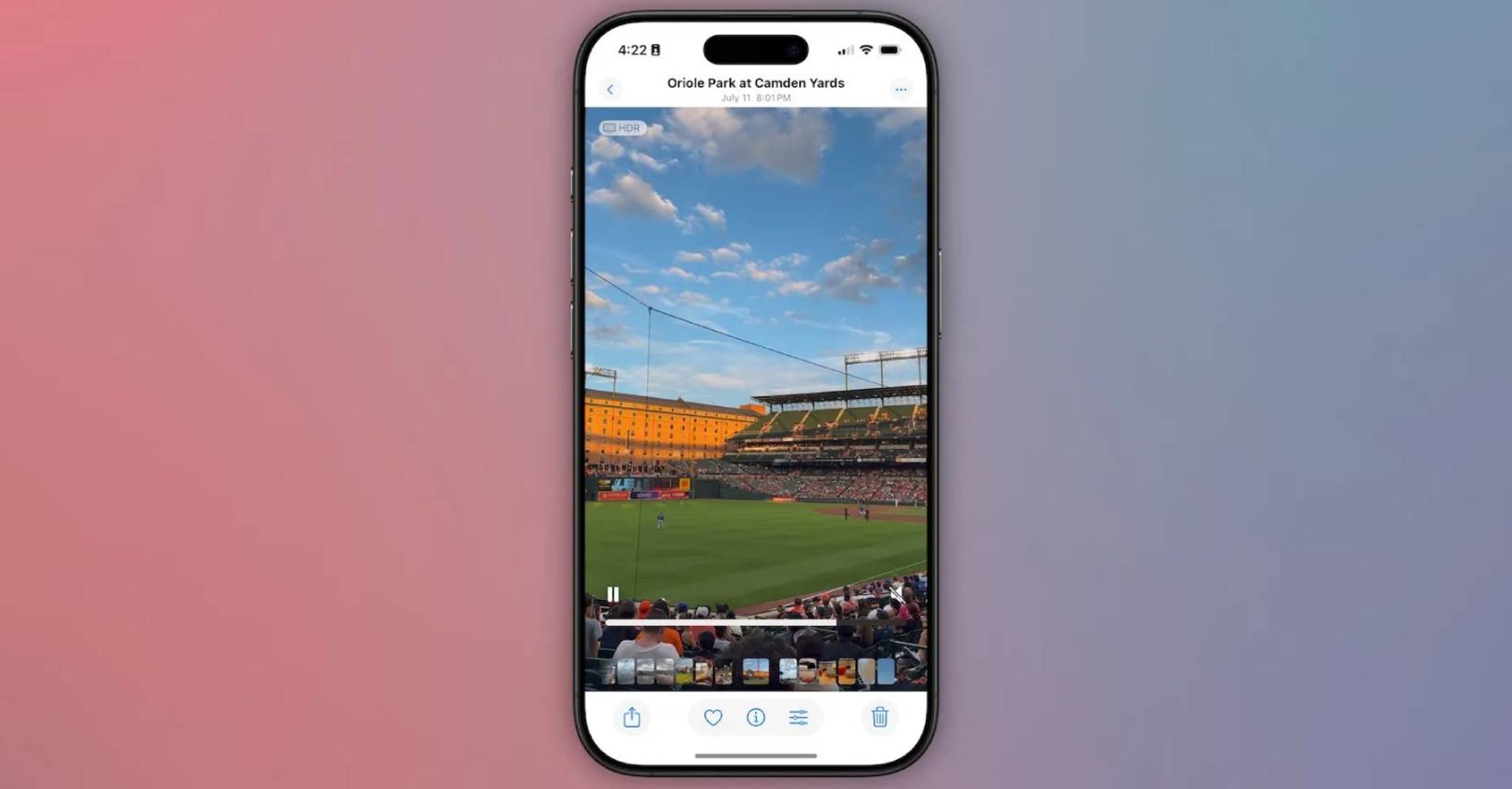 Photos application in ios 18.2